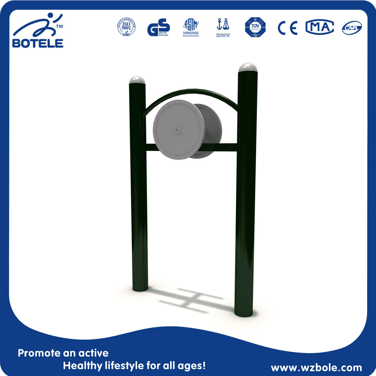 2015 High Quality Safety Strength Trainer Outdoor Fitness Equipment