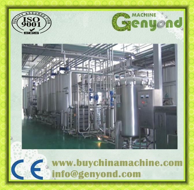 Complete Uht Pasteurized Milk Processing Line