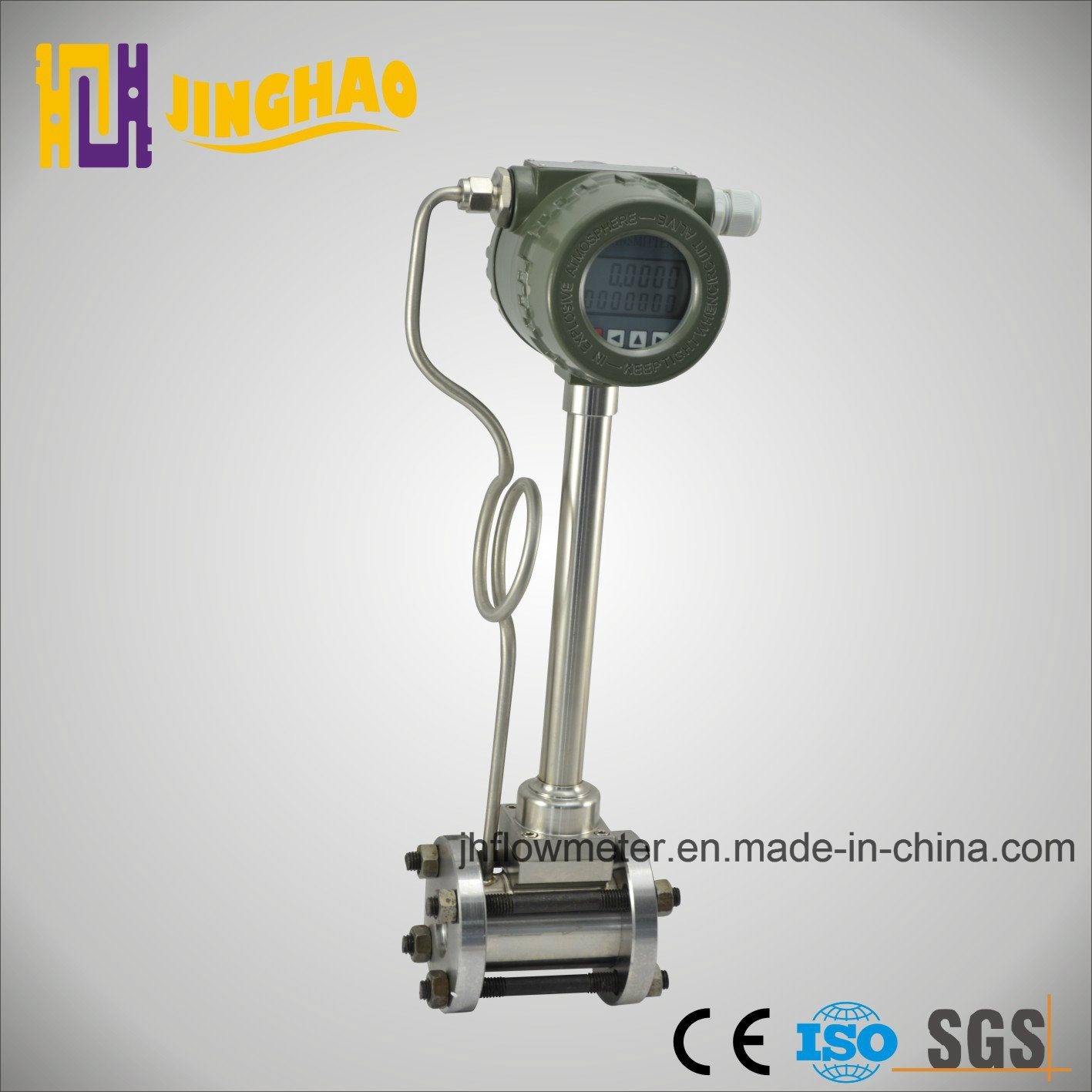 Gas and Steam Mass Flow Meter/Vortex Flow Meter (JH-VFM-LUGB)