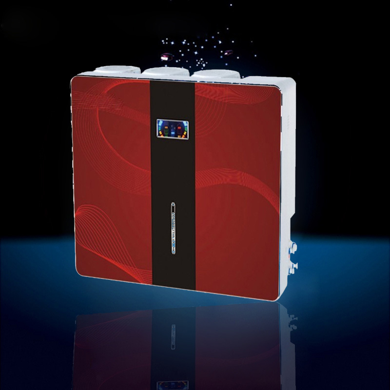 Red RO Membrane Water Purifier with Pure Outlet Water