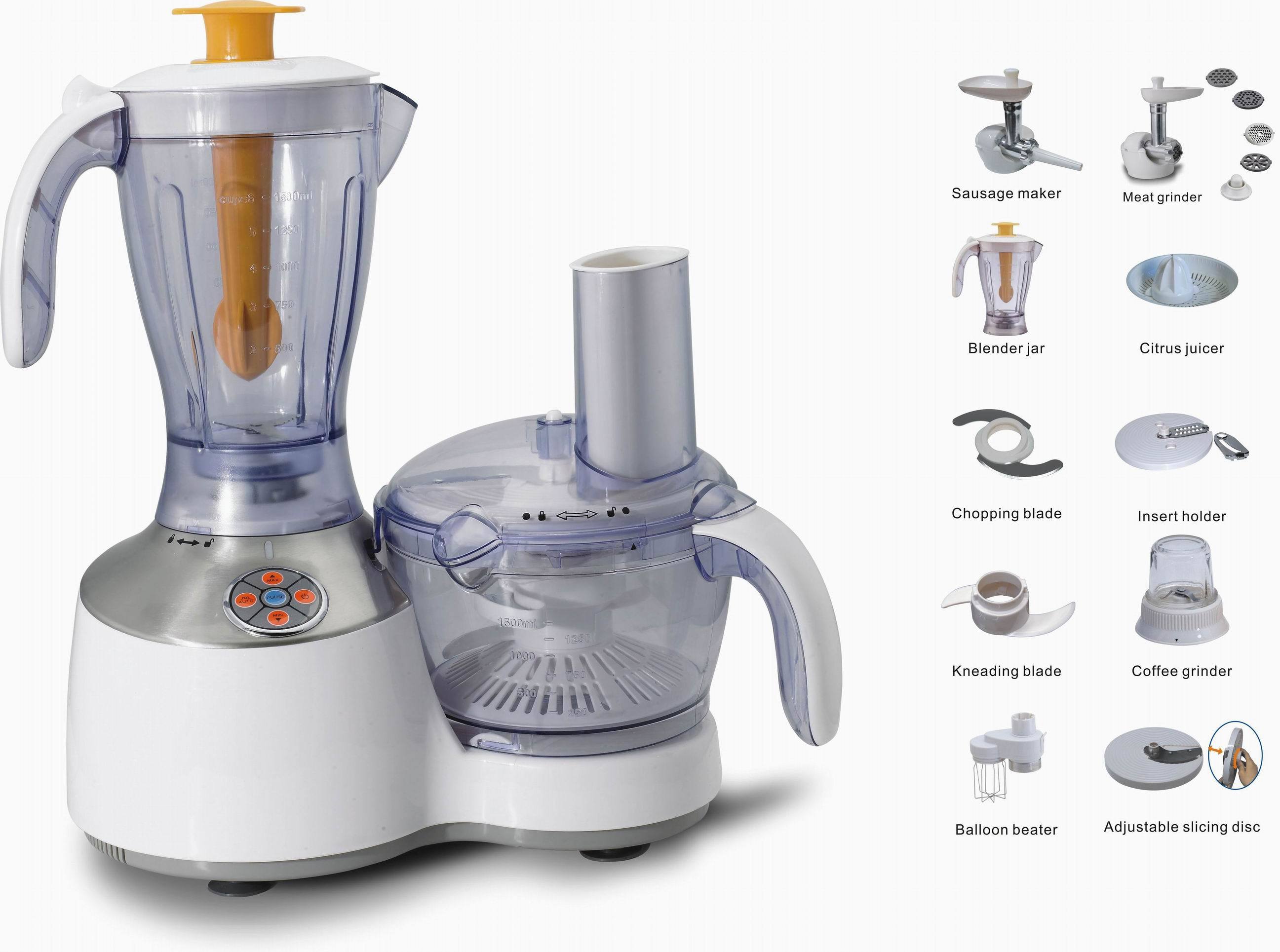 Wholesale Powerful Efficient Electric Food Processor (10 in 1) of Multi-Functions