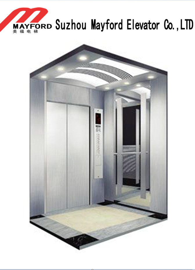 400kg Residential Elevator with Mirror Stainless Steel