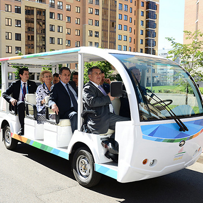 Case: Electric Sightseeing Bus (14 seater electric shuttle bus)