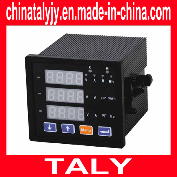 Three Phase Digital Multimeter 72 Square Shape