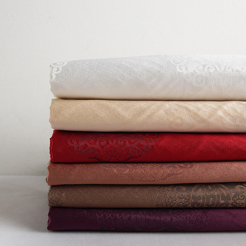 100% Polyester Dyed Jacquard Chiffon Fabric