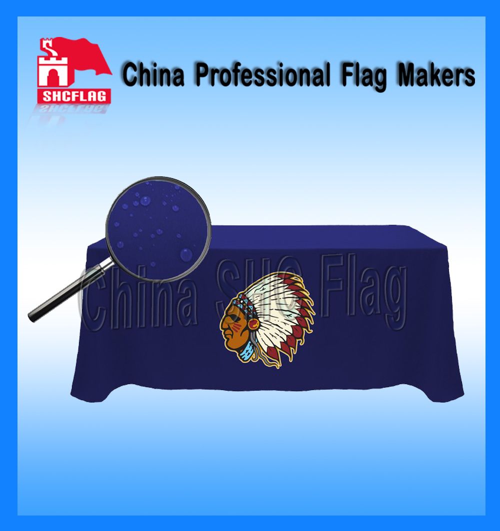 Tradeshow Advertising Custom Printed Tablecloth (CTC-01)