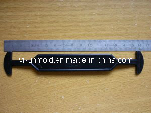 High-Precision Black Plastic Injection Handle Mould for Bag
