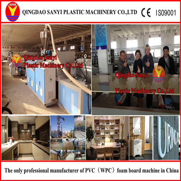 WPC Foam Board Extrusion Line/WPC Machine /Extruder/Plastic Machinery