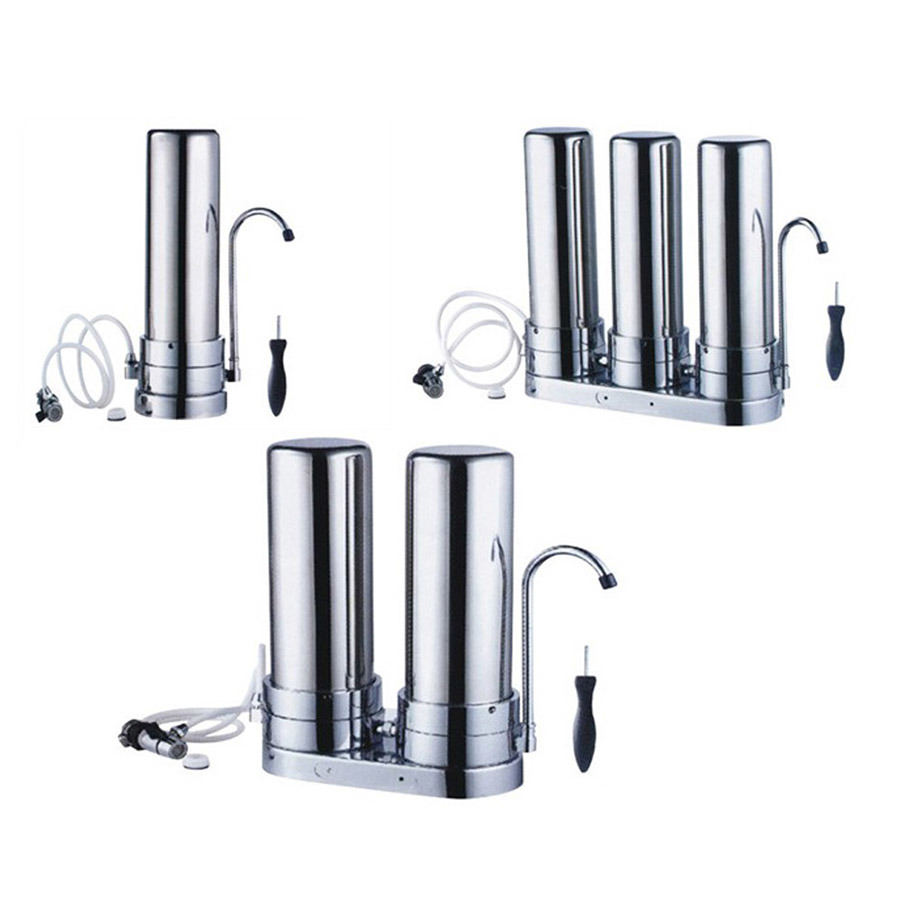 10inch Table Top Stainless Steel Water Purifier