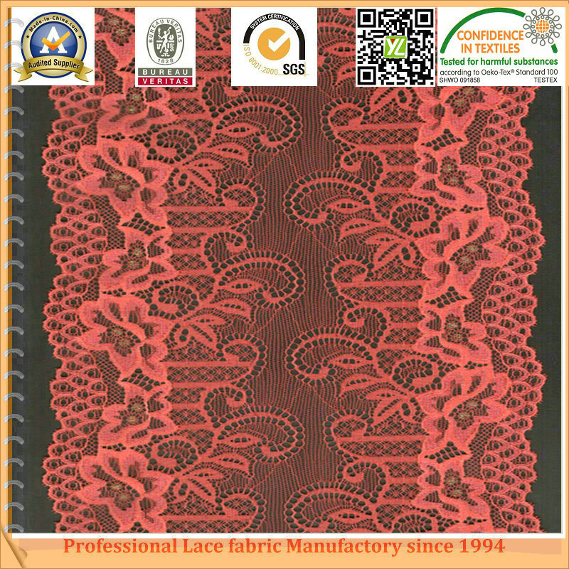 Comfortable Texture Nylon Spandex Nice Stretch Elastic Lace