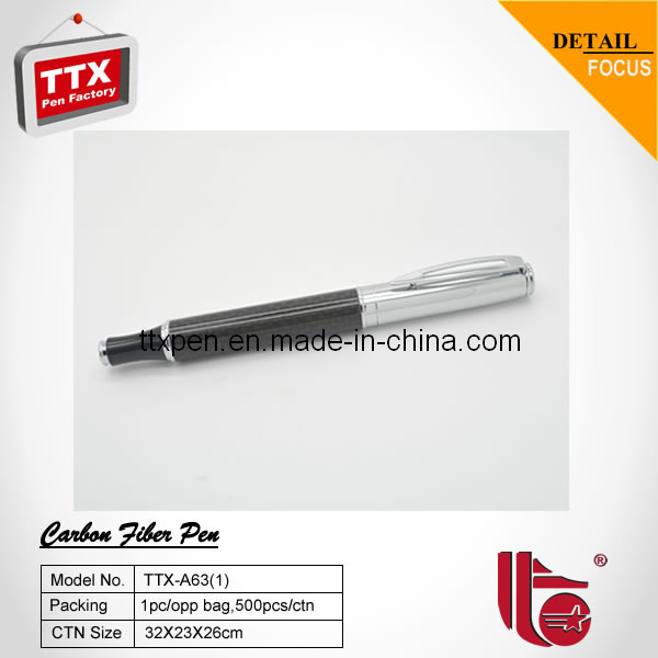 Carbon Fiber Roller Pen in New Design (TTX-CB01)