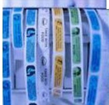 Colourful Printed Labels