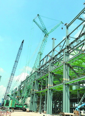 Steel Structure for Industrial Field (have exported 200000tons-41)