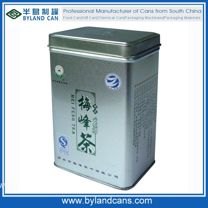 High Rectangle Tea Box