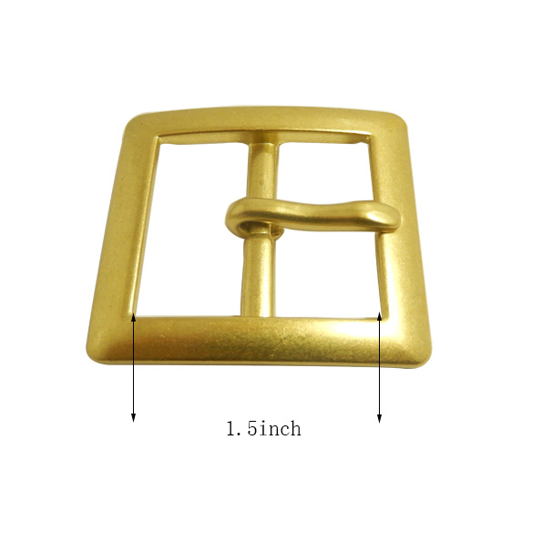 1.5inch Gold Custom Metal Bag Buckle, Belt Pin Buckle