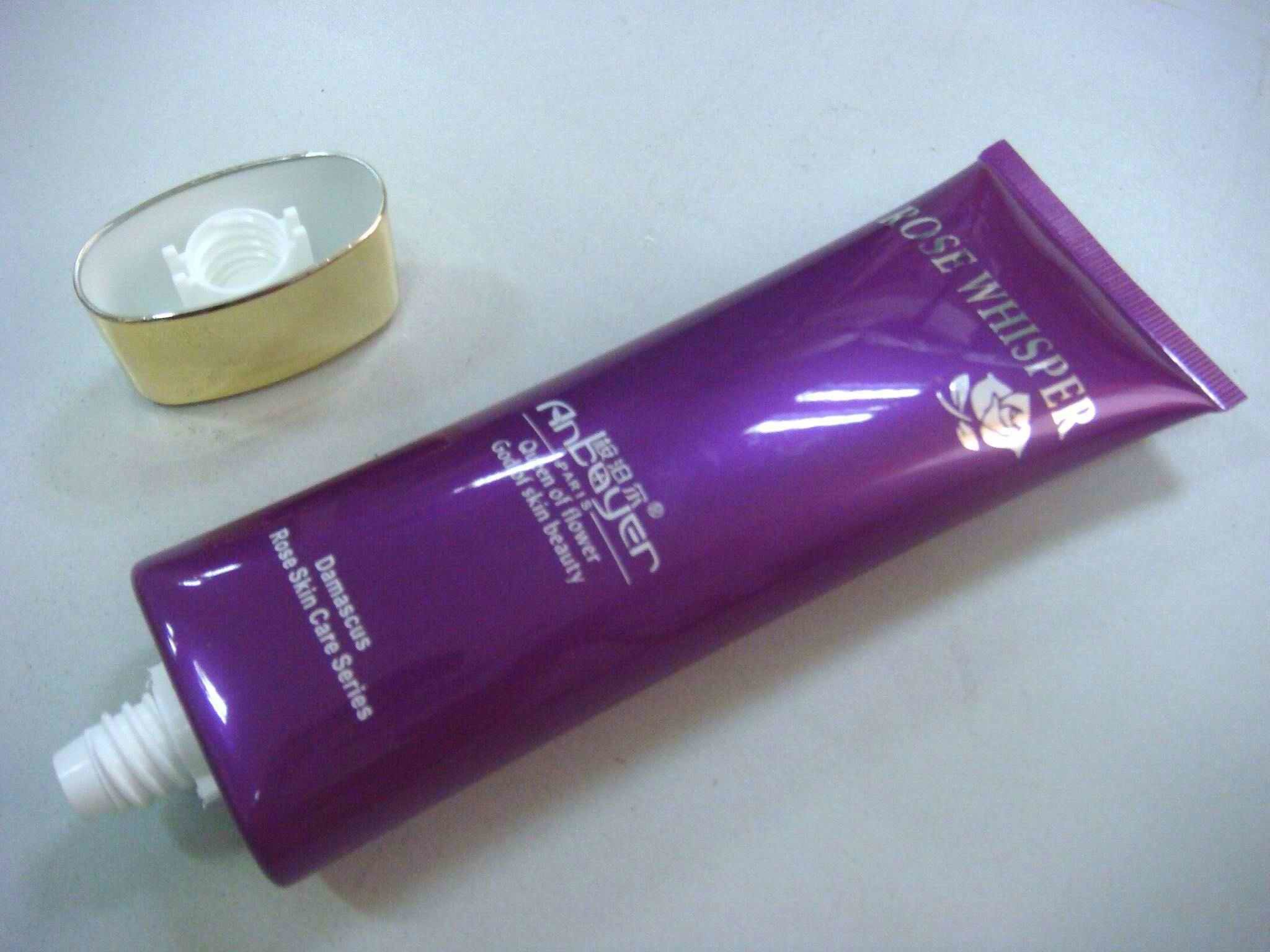 Beauty Product Packaging Tube for Rose Skin Care Series
