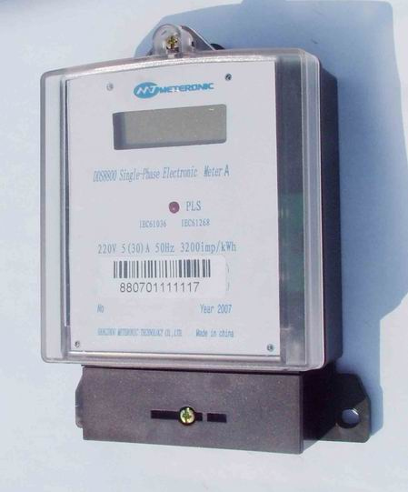 Single Phase Electricity Meter