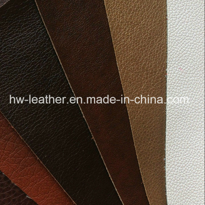 Synthetic Sofa PU Leather for Indoor Furniture Hw-1803