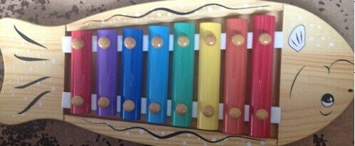 Syq6 Wooden Xylophone with Metal Keys