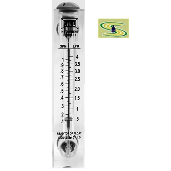 Lzm Flowmeter Acrylic Panel Flow Meter