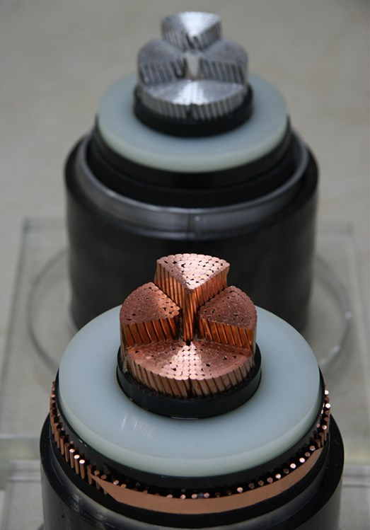 230kv Power Cable with XLPE Insulation with PE Sheath