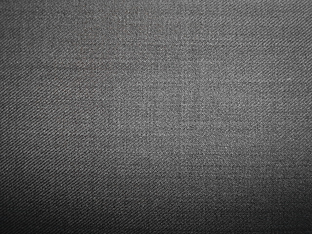 Wool Polyester Slub Twill Fabric
