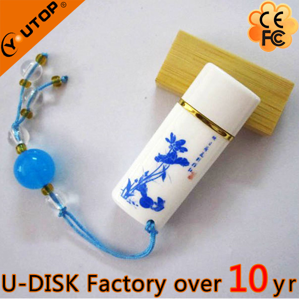 Oval Ceramic USB Disk (YT-9107)