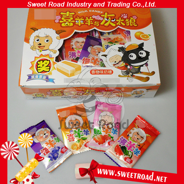 Multiple Fruit Milk Chewy Candy