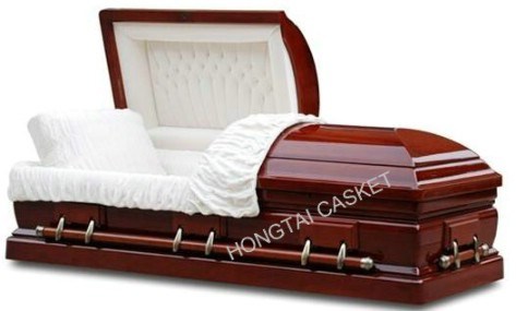 American Style Wood Casket From China Manufacturer (HT-0308)