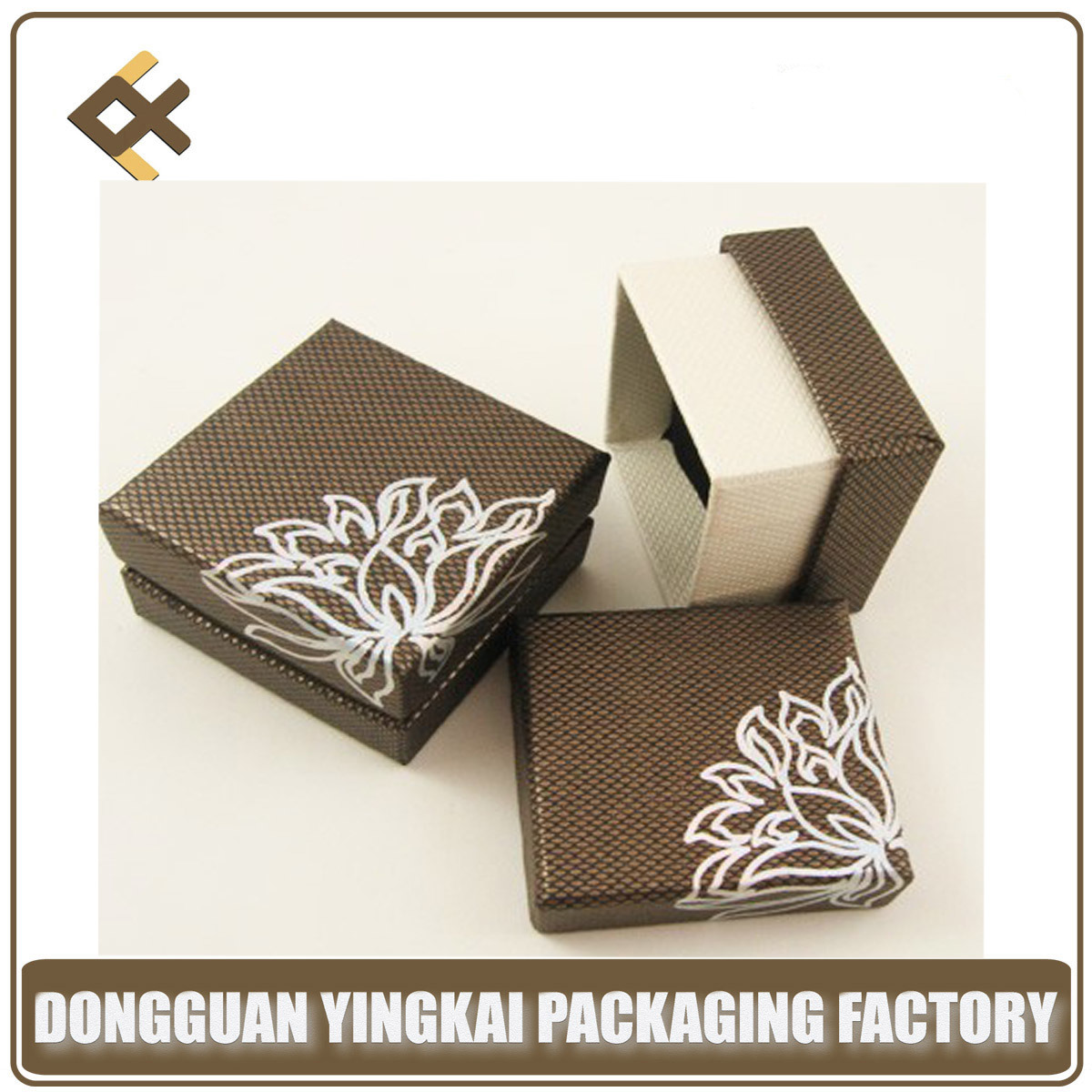 Special Jewellery Gift Paper Ring Box with Costomed Logo