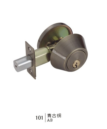 Single Open Deadbolt, Lock (101AB) , Deadbolt Lock