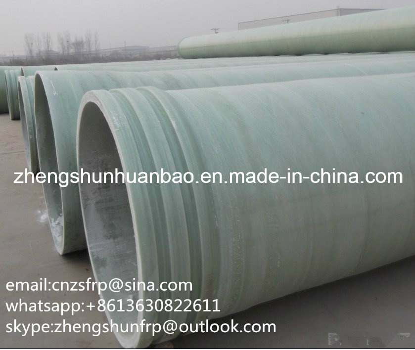 GRP (FRP) Underground Sewer Pipe with Quartz Sand