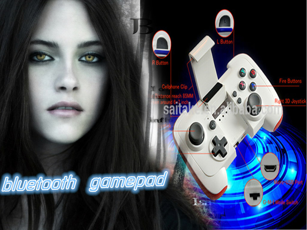 Bluetooth Gamepad/Game Player Wireless for Android Smartphone