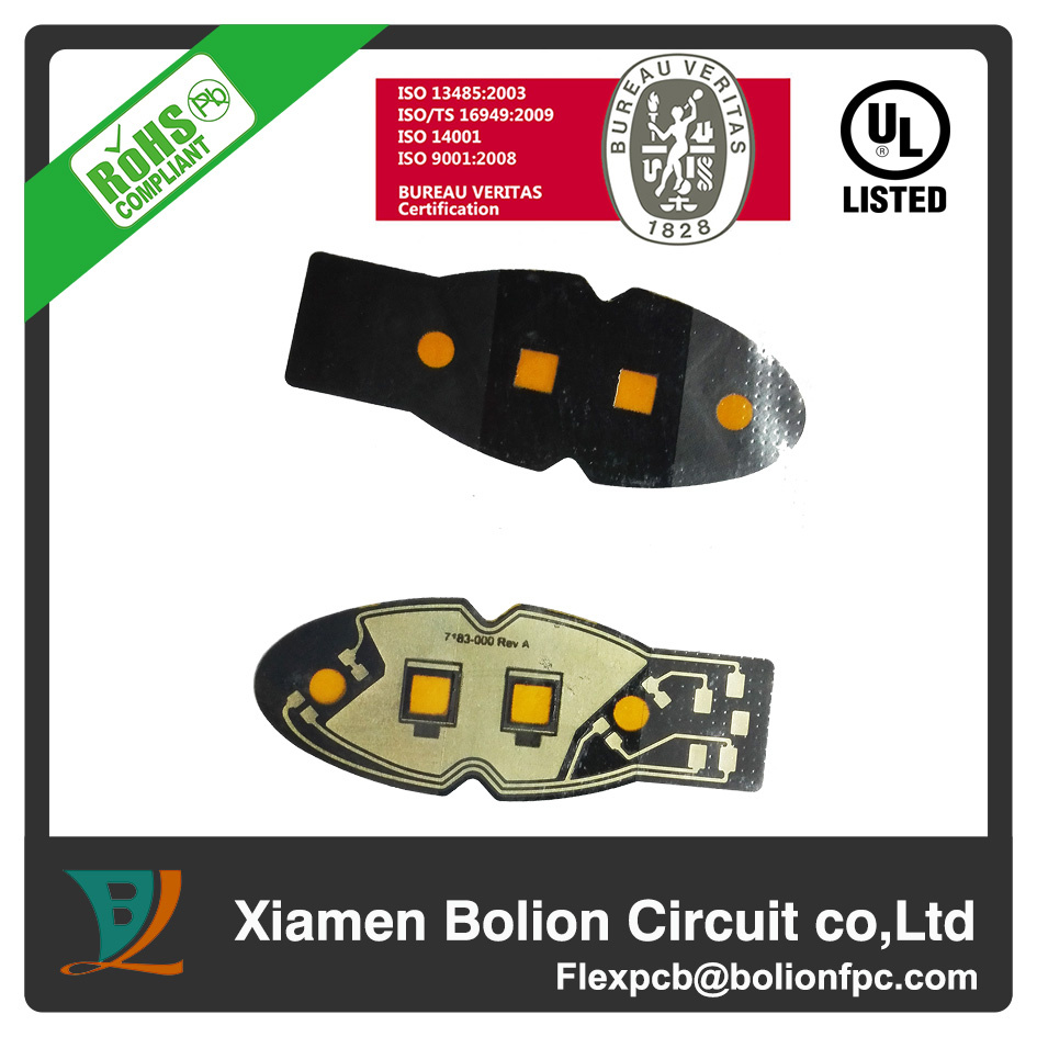 Single-Sided Flexible PCB Immersion Gold 1