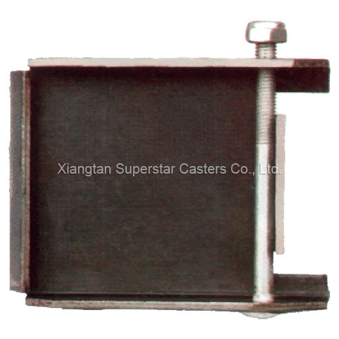 Quick-Release Caster Pad for Waste Container