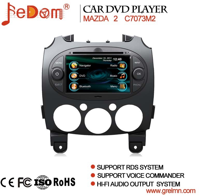 Car Video with DVD Player for Mazda 2
