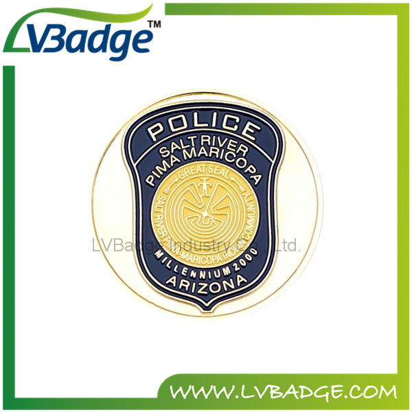 Gold Custom Make Souvenir Challenge Coin