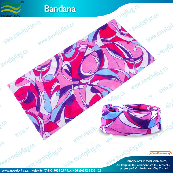 100% Polyester Microfiber Bandana (B-NF20F19021)
