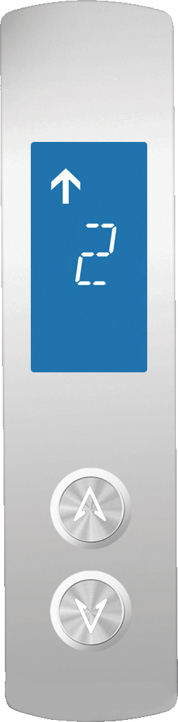 Simplex LCD Display Hall Position Indicator & Hall Call Buttons