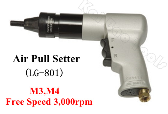 Pneumatic Pull Setter M3 M4 Rivet Air Power Riveter