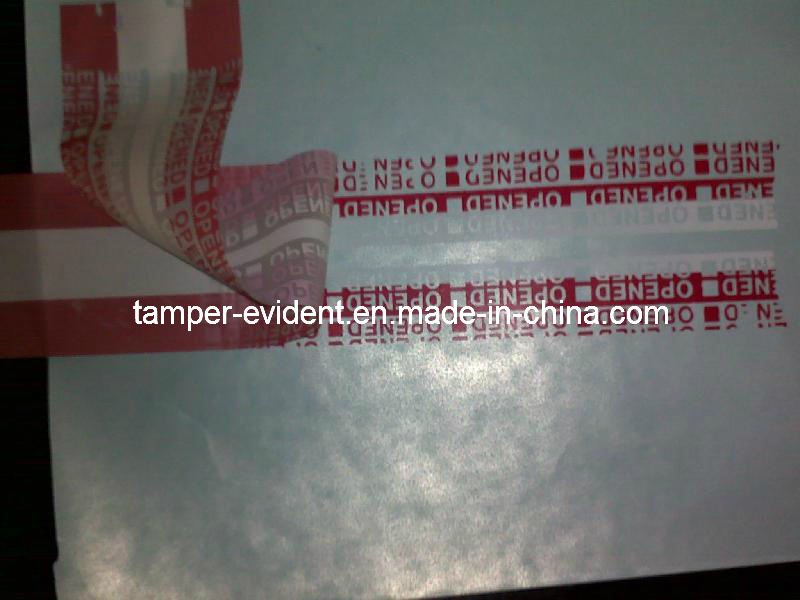 Tamper Proof Hot Sale Custom Voidopen Tape