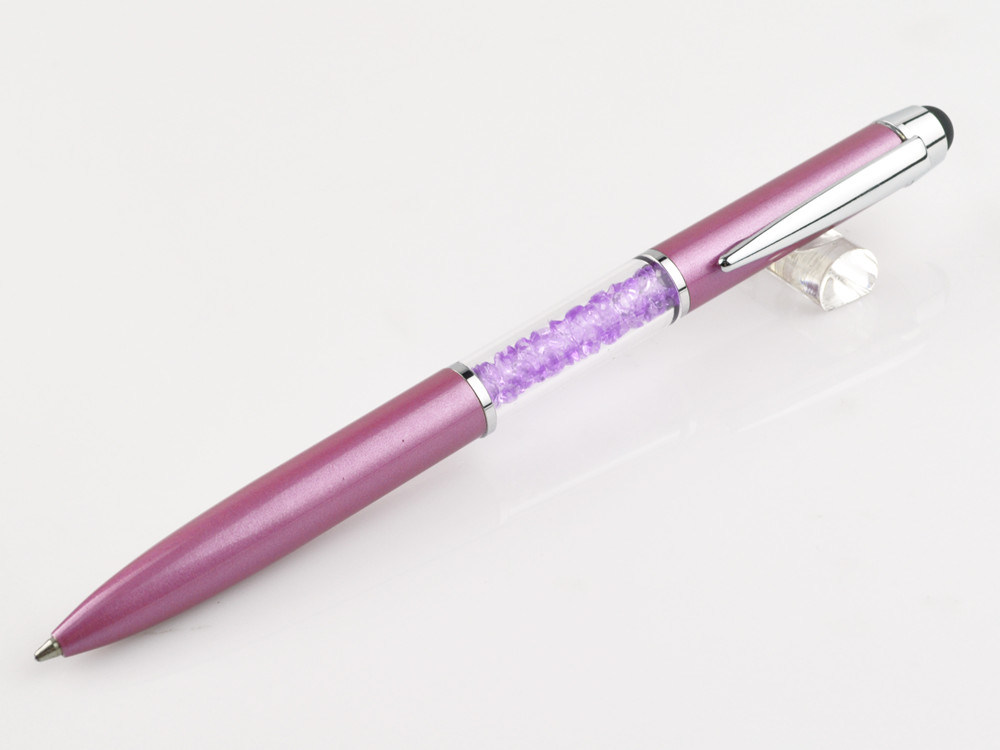 Pink Crystal Stylus Pen
