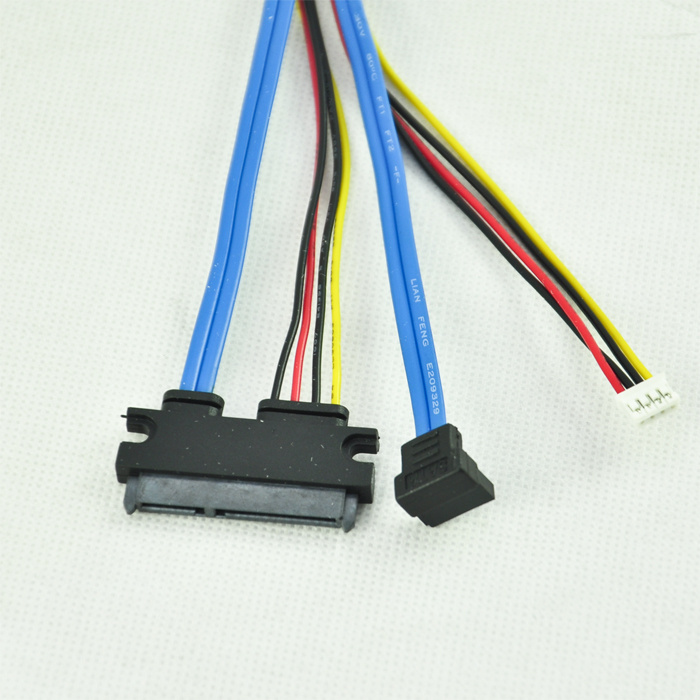 High Quality Computer 22pin SATA to 7pin SATA Cable