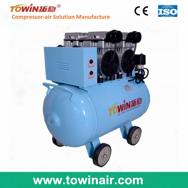 Low Pressure Silent Oil Free Air Compressor Tw7502
