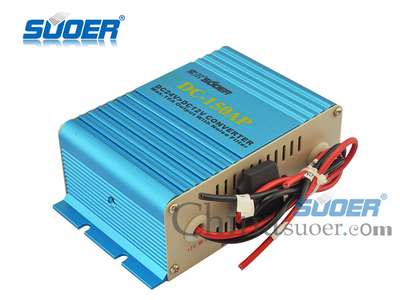 Car Power Transformer DC 24V to 12V Electronic Transformer with Good Quality (DC-150AP)