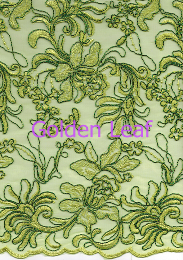 Webbing Embroidery Cord Embroidery for High Grade Style Garments (SLS1201-3)
