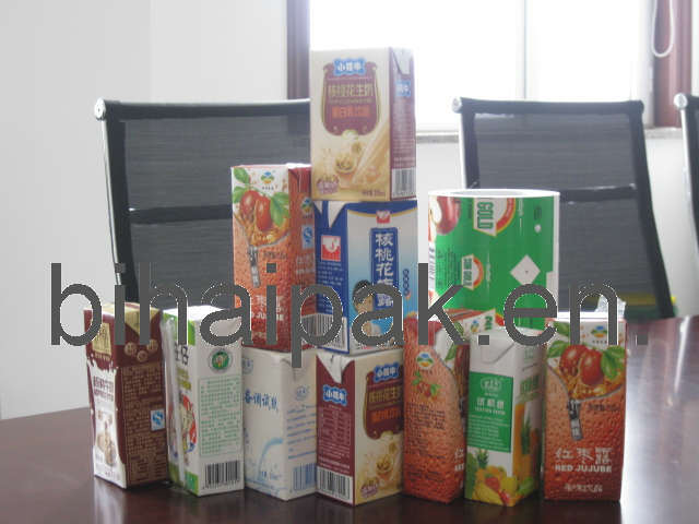 China Bihai Packaging Material for Milk