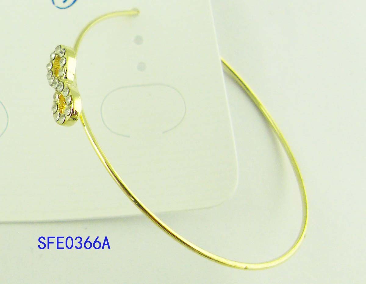 Fashion Jewelry Circle Alloy with Figure Accessory Sfe0366A)