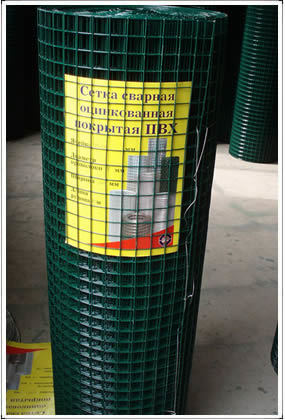 Galvanized + PVC Coated Welded Wire Mesh