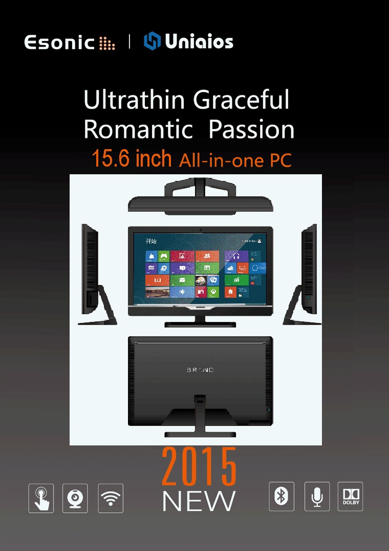 19.5 Hot Sell I3/I5 Computer All in One PC 4G RAM